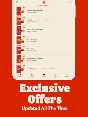 Burger King NZ android App screenshot 1