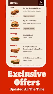 Burger King NZ android App screenshot 5